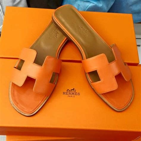 hermes slippers dames oranje|hermes netherlands sandals.